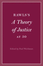 bokomslag Rawls's A Theory of Justice at 50