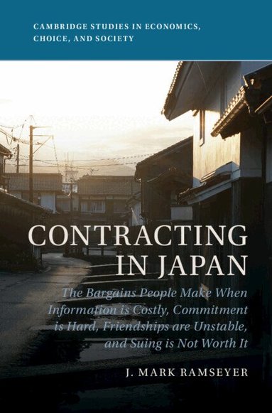 J. Mark Ramseyer - Contracting in Japan, Inbunden