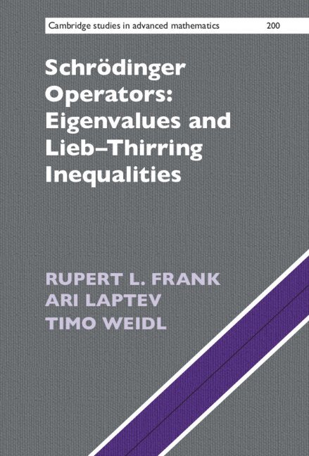 Schrdinger Operators: Eigenvalues and Lieb-Thirring Inequalities 1