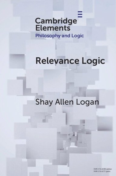 bokomslag Relevance Logic