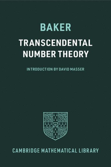 bokomslag Transcendental Number Theory