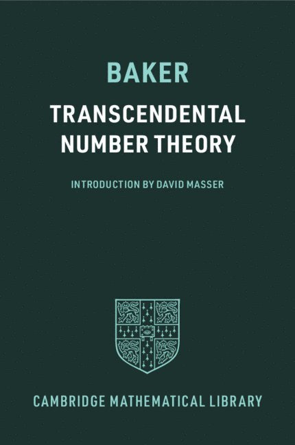 Alan Baker - Transcendental Number Theory, Häftad