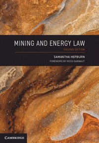 bokomslag Mining and Energy Law