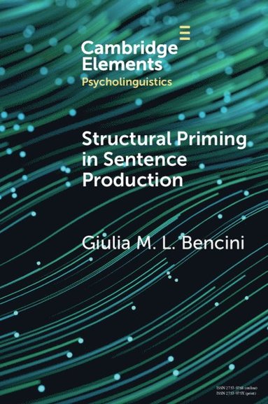 bokomslag Structural Priming in Sentence Production