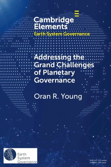 Oran R. Young - Addressing the Grand Challenges of Planetary Governance, Häftad