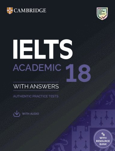 bokomslag IELTS 18 Academic Student's Book with Answers with Audio with Resource Bank