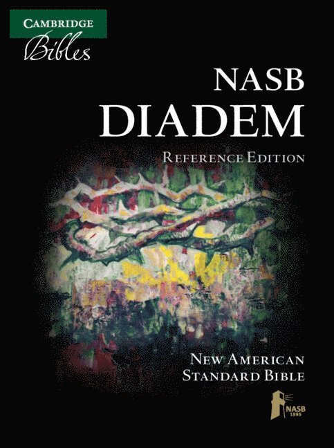 NASB Diadem Reference Edition, Black Edge-Lined Calfskin Leather, Red-letter Text, NS545:XRE 1