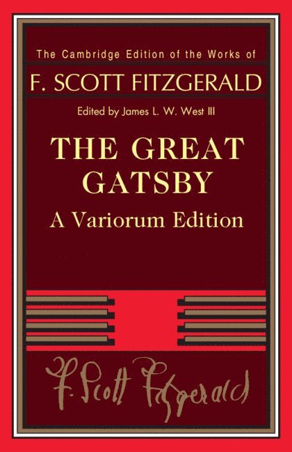 Great Gatsby - Variorum Edition 1