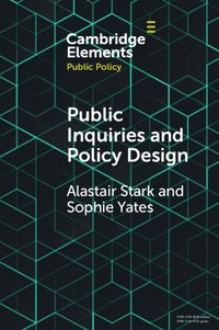 bokomslag Public Inquiries and Policy Design