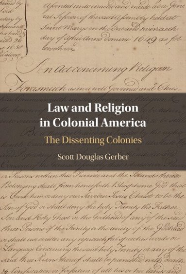 bokomslag Law and Religion in Colonial America