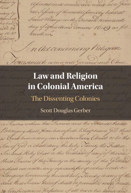 Law and Religion in Colonial America 1