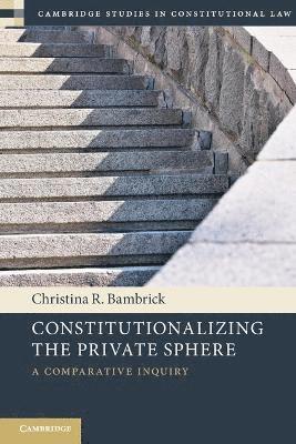 Christina R. Bambrick - Constitutionalizing the Private Sphere, Häftad