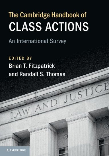 bokomslag The Cambridge Handbook of Class Actions