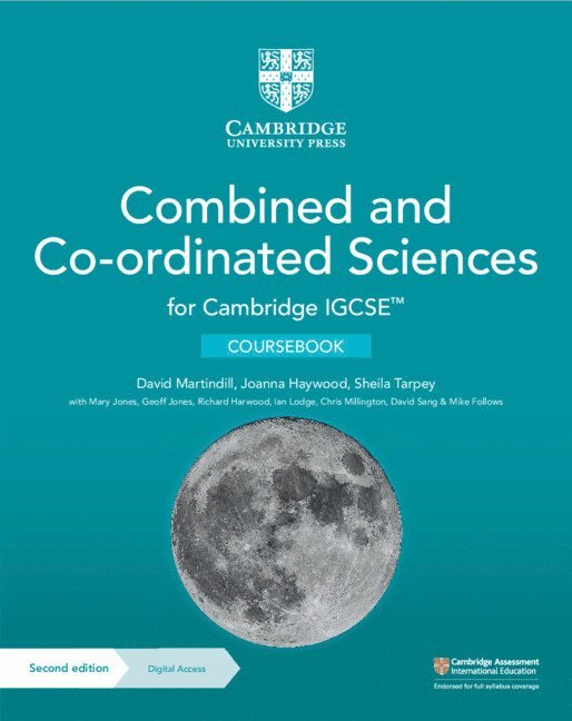 Cambridge IGCSE(TM) Combined and Co-ordinated Sciences Coursebook with Digital Access (2 Years) 1