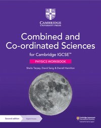 bokomslag Cambridge IGCSE(TM) Combined and Co-ordinated Sciences Physics Workbook with Digital Access (2 Years)