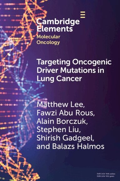 Matthew Lee, Fawzi Abu Rous, Alain Borczuk, Stephen Liu, Shirish Gadgeel, Balazs Halmos - Targeting Oncogenic Driver Mutations in Lung Cancer, Häftad
