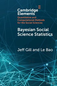 bokomslag Bayesian Social Science Statistics