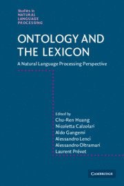 Ontology and the Lexicon 1