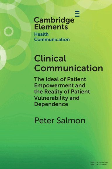 Peter Salmon - Clinical Communication, Häftad
