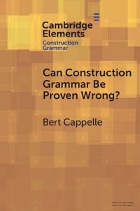 bokomslag Can Construction Grammar Be Proven Wrong?