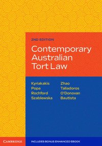 bokomslag Contemporary Australian Tort Law