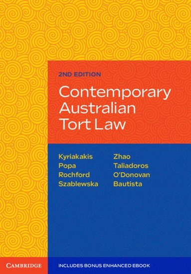 bokomslag Contemporary Australian Tort Law