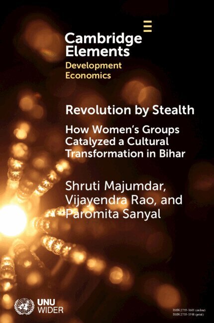 Shruti Majumdar, Vijayendra Rao, Paromita Sanyal - Revolution by Stealth, Häftad