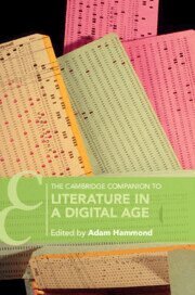 Adam Hammond - Cambridge Companion to Literature in a Digital Age, Häftad