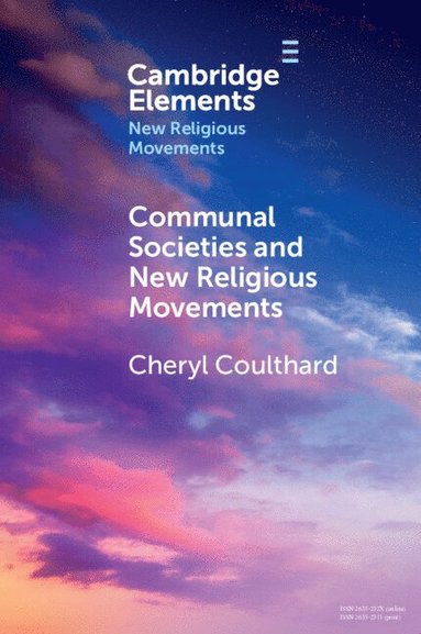 bokomslag Communal Societies and New Religious Movements