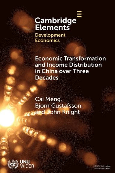 bokomslag Economic Transformation and Income Distribution in China over Three Decades