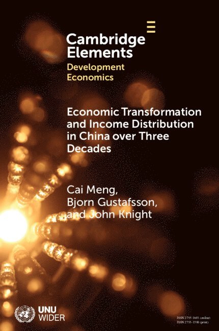 Economic Transformation and Income Distribution in China over Three Decades 1