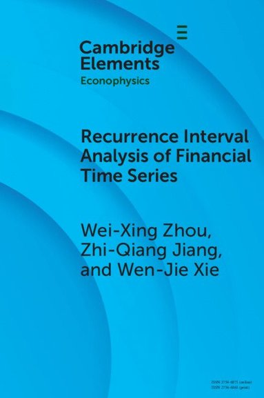 bokomslag Recurrence Interval Analysis of Financial Time Series