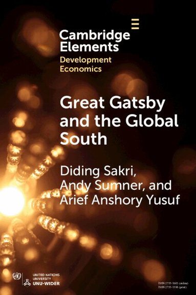 Diding Sakri, Andy Sumner, Arief Anshory Yusuf - Great Gatsby and the Global South, Häftad