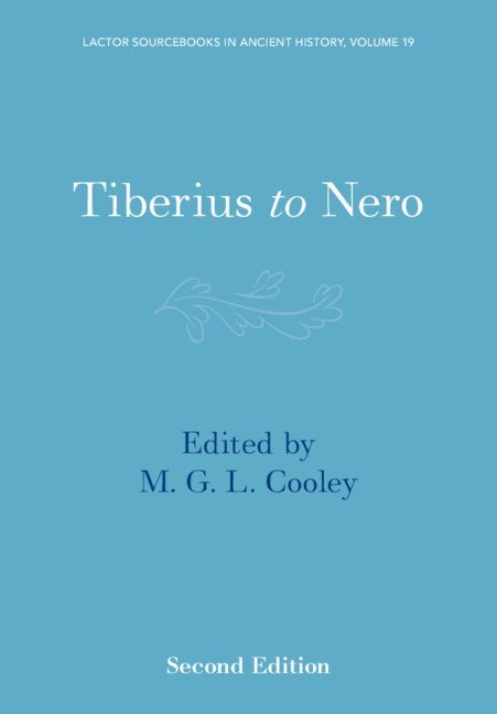 M G L Cooley - Tiberius to Nero, Häftad
