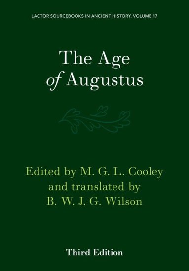 M. G. L. Cooley - The Age of Augustus, Häftad