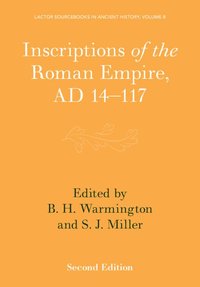 bokomslag Inscriptions of the Roman Empire, AD 14-117