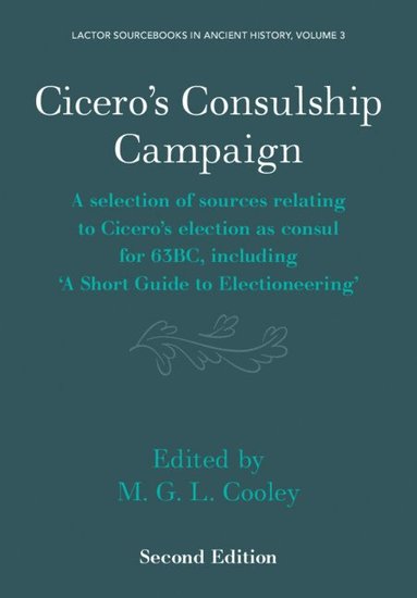 bokomslag Cicero's Consulship Campaign