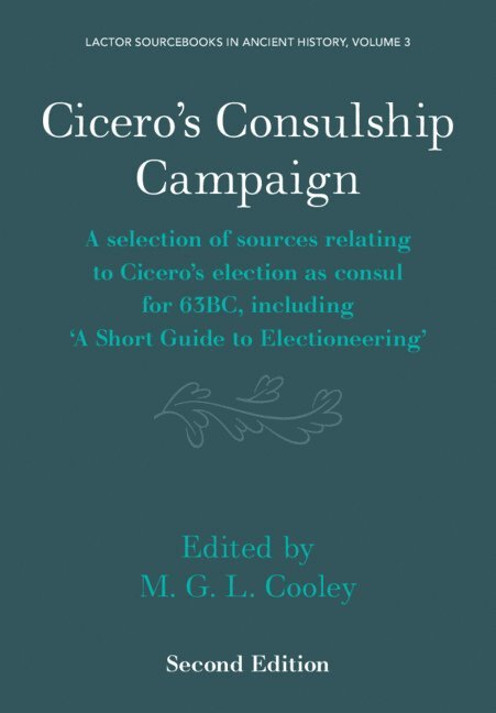Cicero's Consulship Campaign 1