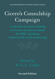 Cicero's Consulship Campaign