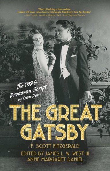 bokomslag The Great Gatsby: The 1926 Broadway Script