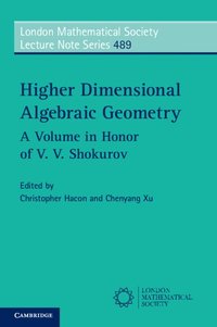 bokomslag Higher Dimensional Algebraic Geometry