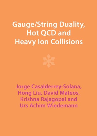 bokomslag Gauge/String Duality, Hot QCD and Heavy Ion Collisions