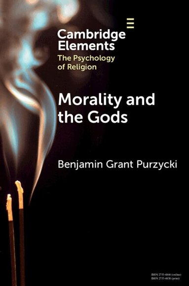 Benjamin Grant Purzycki - Morality and the Gods, Häftad