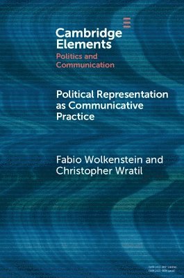 bokomslag Political Representation as Communicative Practice