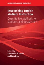 Samantha M. Curle, Jack Pun - Researching English Medium Instruction, Häftad