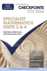 bokomslag Cambridge Checkpoints VCE Specialist Mathematics Units 3&4 2024