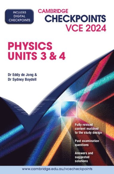 bokomslag Cambridge Checkpoints VCE Physics Units 3&4 2024