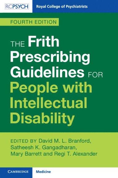 bokomslag The Frith Prescribing Guidelines for People with Intellectual Disability