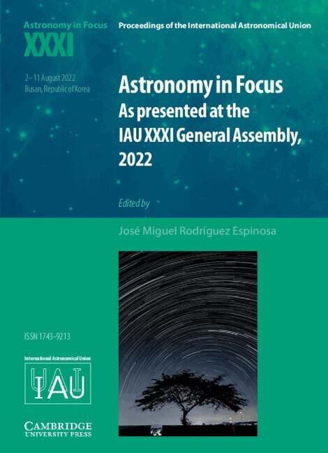 José Miguel Rodríguez-Espinosa - Astronomy in Focus XXXI, Inbunden