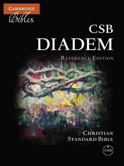 CSB Diadem Reference Edition, Black Calfskin Leather, Red-Letter Text, CS545:XRE 1